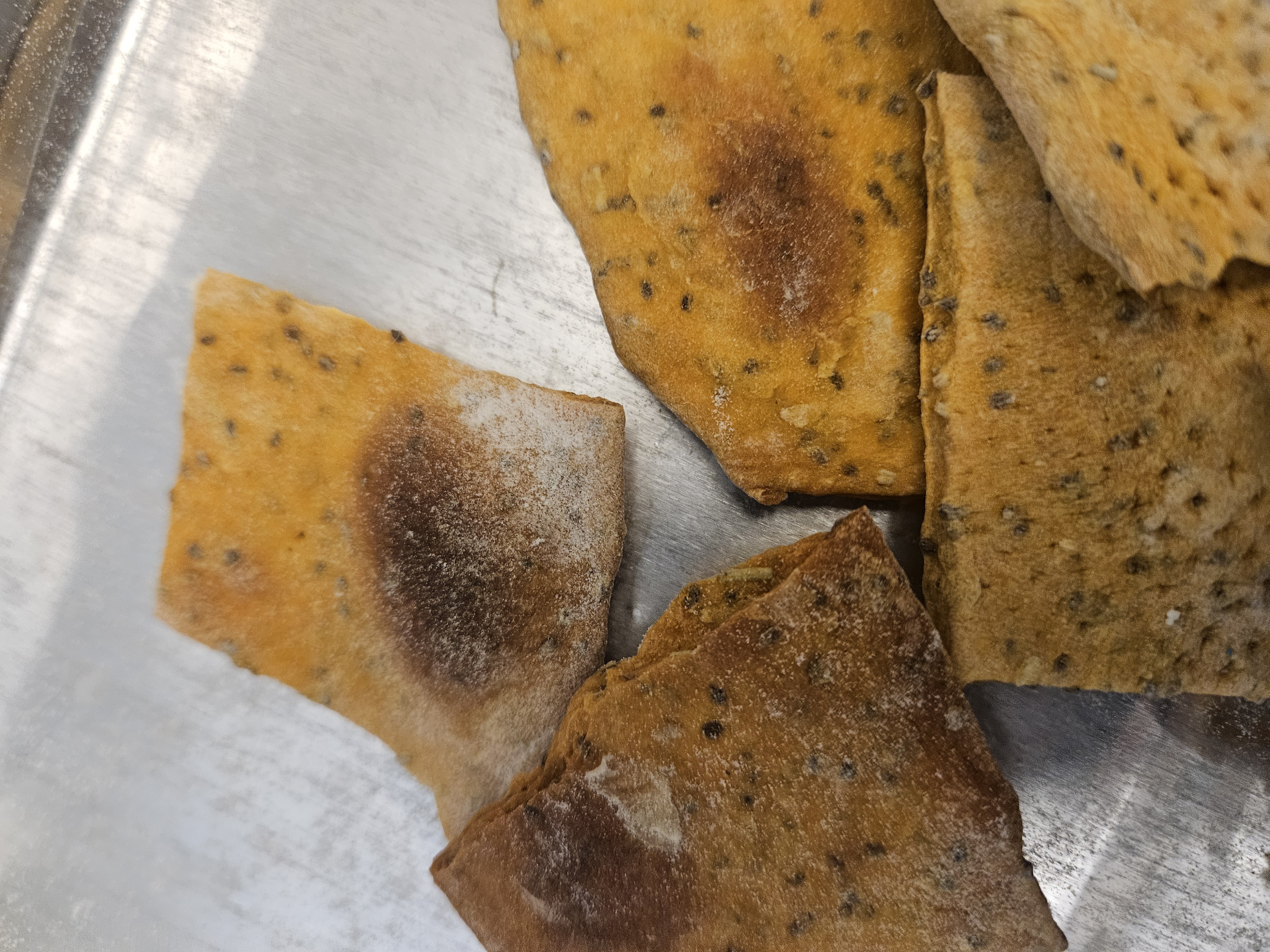 1 lb (16 ouces) Sweet Potato Pemican Crackers with Chia Seeds and Cheese Powder