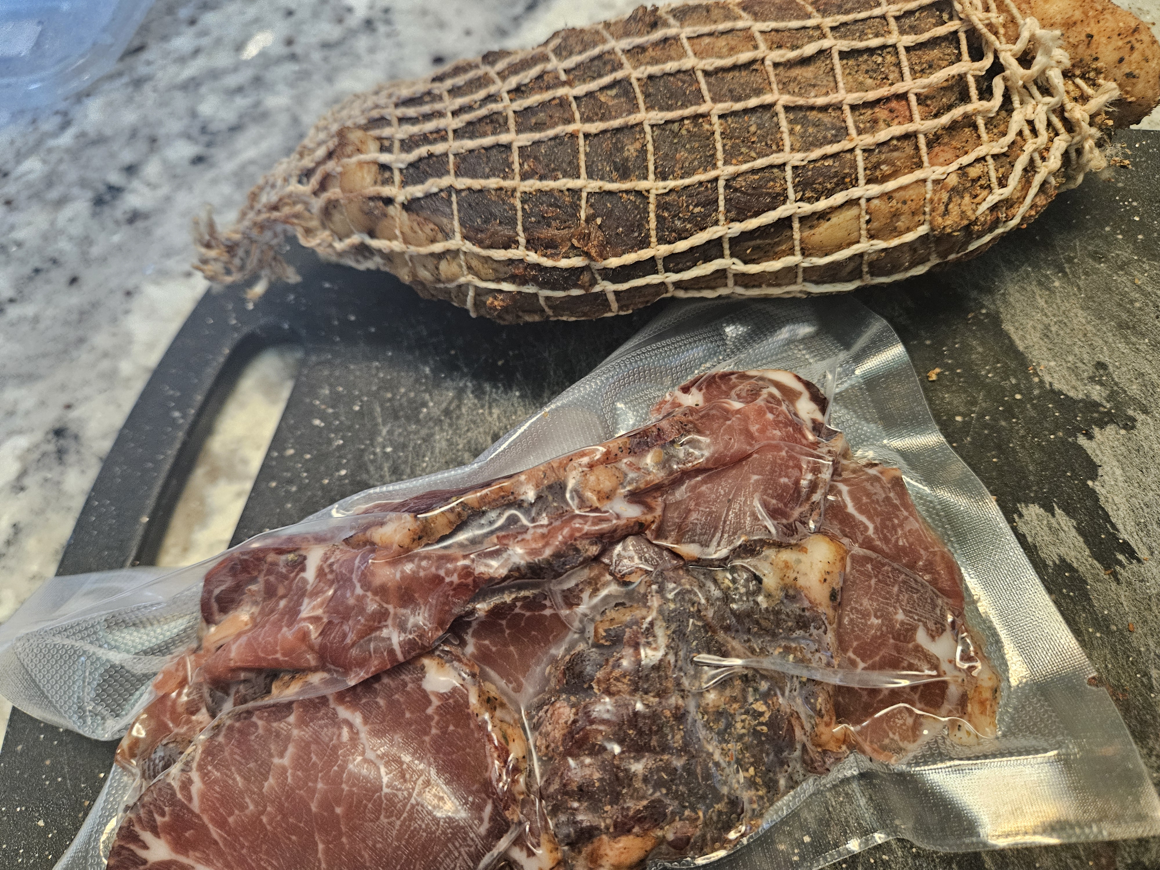 The "Double-Smoked" Heritage Prosciutto (Small-Batch Reserve)
